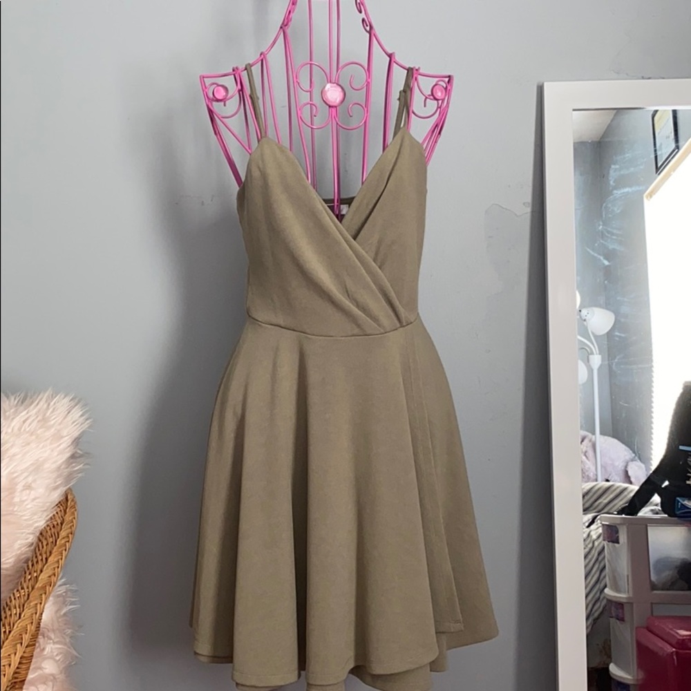 Army Green Streetwear Society Dress